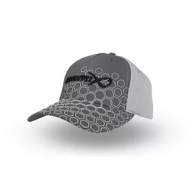 Matrix Hex Print Šedá Kšiltovka