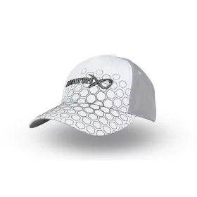 Matrix Hex Print Bílá Kšiltovka