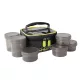 Matrix Mini Bait Bag (včetně 6 hrnců) Box na nástrahy