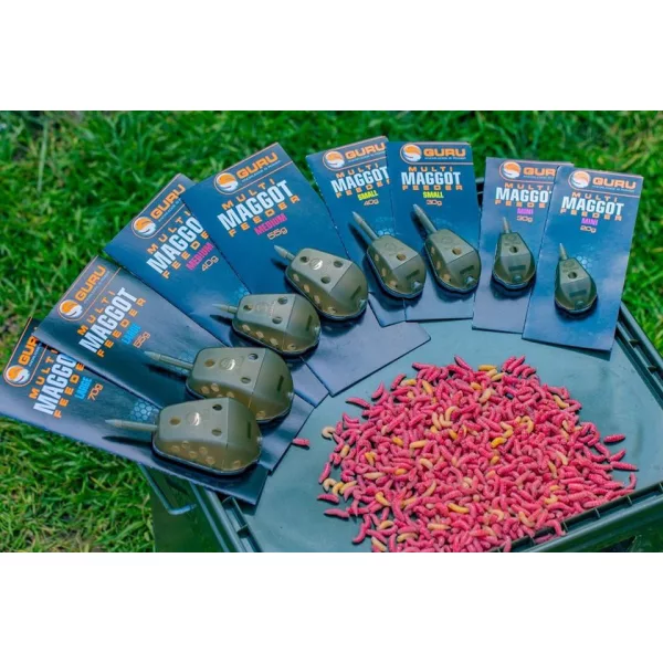 Guru Maggot Feeder L Krmítko na červy 55gr