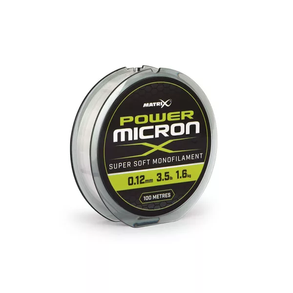 Matrix Power Micron X 0.12mm - 3.5lb 100m Monofilní vlasec