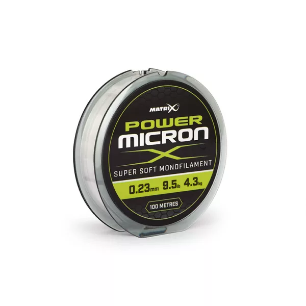 Matrix Power Micron X 0.23mm - 9.5lb 100m Monofilní vlasec