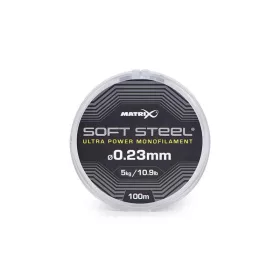   Matrix Soft Steel Ultra Power Monofilament 0,23mm 100m Monofil Hlavní vlasec