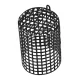 Garbolino Baiting Feeder Stamped Metal Nevážený Uzavřený Koncový Boční Koš