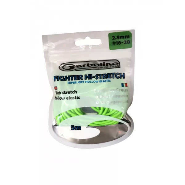 Garbolino Elastic Hollow Super Soft Fighter gumový amortizér na děličku 2,8 / prémiový gumový amortizér 5m
