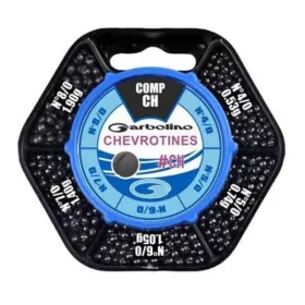   Garbolino CHEVROTINES COMPETITION - BOITE DISTRIBUTRICE 5 CASES sada brokového olova