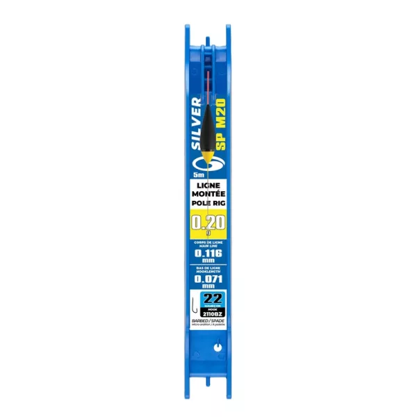 Garbolino Competition Pole Rigs SP M20 Hotový návazec na děličku 0,2gr