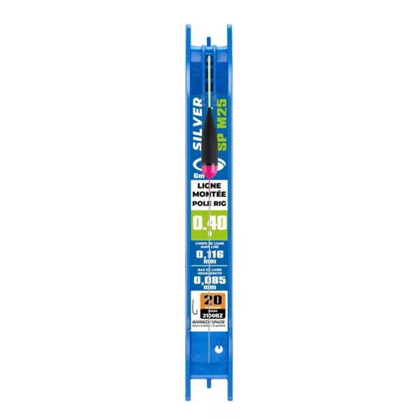 Garbolino Competition Pole Rigs SP M25 Hotové Návazce pro Bič 0,6gr