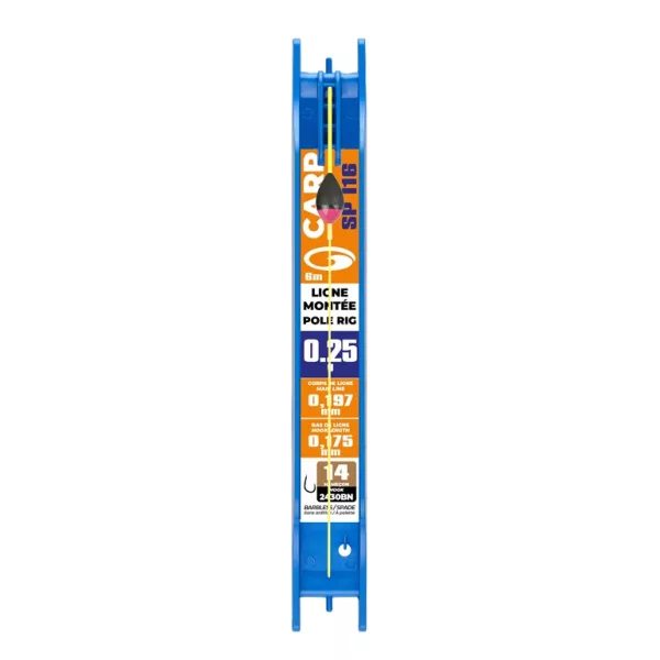 Garbolino Competition Pole Rigs SP I16 Hotová souprava pro děličku 0,25gr