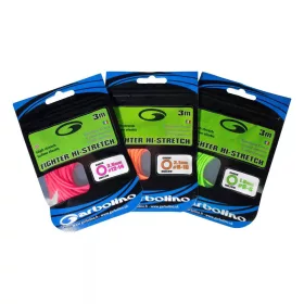  Garbolino Elastic Hollow Fighter HI-Stretch Orange Fluo Dutá guma 1,2mm 3m
