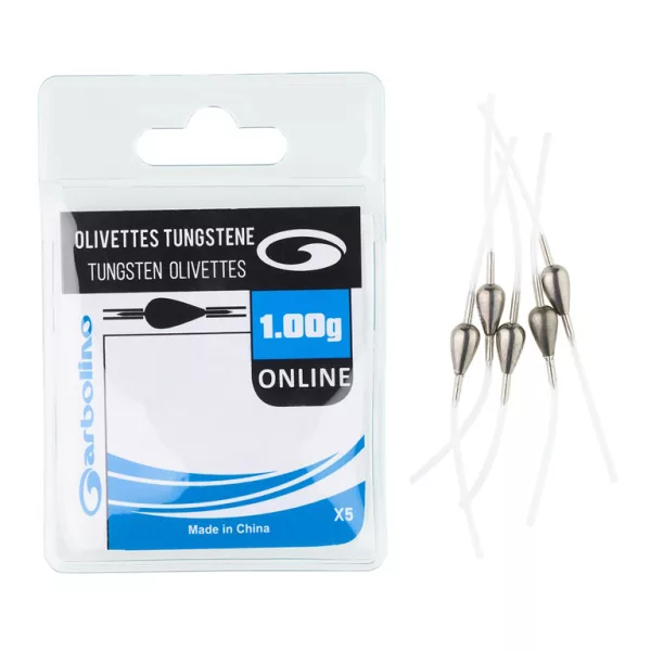 Garbolino Olivette Competition Tungsten Online závaží 1,00gr 5ks