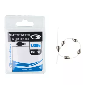  Garbolino Olivette Competition Tungsten Inline Zátěž 0,30gr 5ks