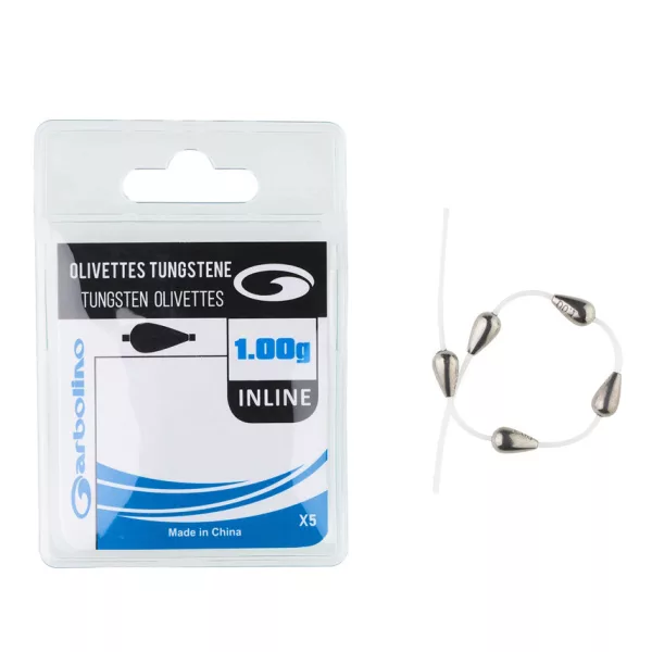 Garbolino Olivette Competition Tungsten Inline Zátěž 2,00gr 5ks