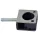 Garbolino CLAMP BLOCK D25 FOOT (M8 SCREW / METAL REINFORCEMENT / PLASTIC INSERT) - Příslušenství, fixační šroub
