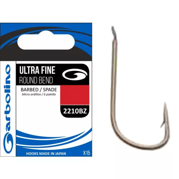 Garbolino Ultra Fine Round Bend 2210Bz / velikost 24 háček