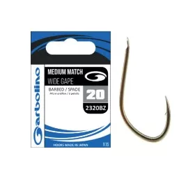 Garbolino 2320BZ háček 14 / MEDIUM MATCH / WIDE GAPE