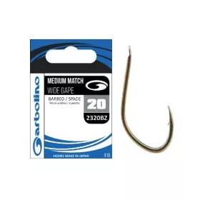 Garbolino 2320BZ háček 16 / MEDIUM MATCH / WIDE GAPE