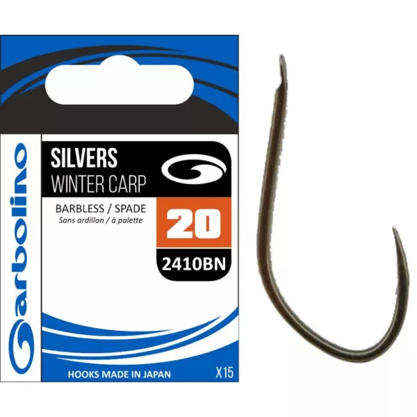 Garbolino 2410BN 14 háčků / SILVERS / WINTER CARP
