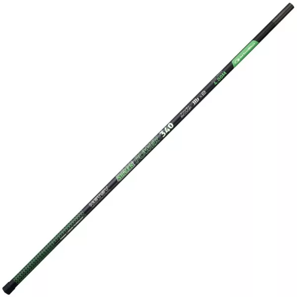 Podběráková rukojeť Garbolino Netsy Silver Power 340 Twin Scoop Handle 4 dílná 5,20m