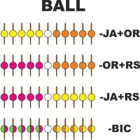   Garbolino - STREAMLINE BALL LINE VISUALIZER - Drobnosti - Zarážka - Gumová zarážka na pstruhy