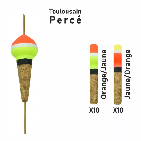 Garbolino - STREAMLINE TROUT FLOAT X20 - PIERCED TOULOUSAIN FLOAT - Splávky - Pstruhový splávek
