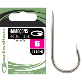   Garbolino - STREAMLINE TROUT HOOKS 4110NI - Přívlačový offsetový háček - Pstruhový háček - Háček s protihrotem, Háček s lopatkou