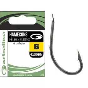   Garbolino - STREAMLINE TROUT HOOKS 4130BN - Přívlačový offsetový háček - Pstruhový háček - Háček s protihrotem, Háček s lopatkou