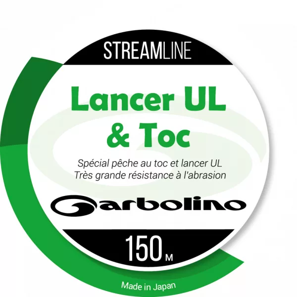 Garbolino - STREAMLINE UL-MONO INVISIBLE - Hlavní vlasec - Monofilní vlasec - Pstruhový vlasec