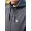 Matrix Charcoal Marl Zip Hoody Mikina S
