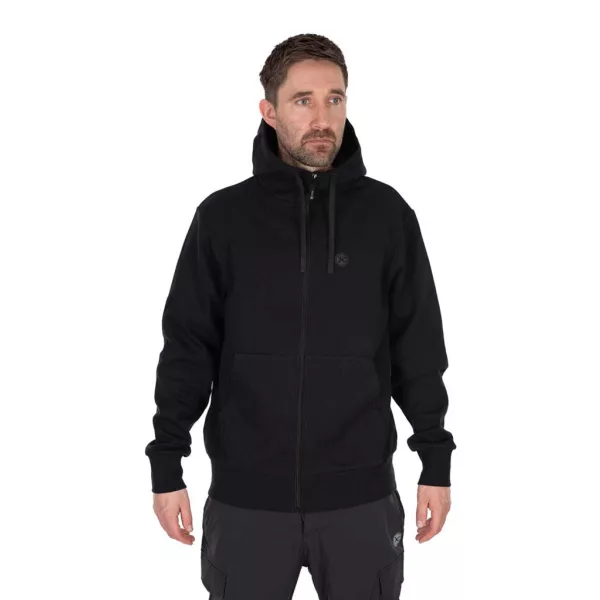 Matrix Black Stealth Zip Hoody Mikina s kapucí S