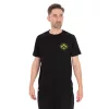 Matrix Large Fade Logo Černo-Limová Polokošile 2XL