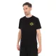 Matrix Large Fade Logo Černo-limetkové tričko 3XL