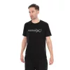 Matrix Large Fade Logo Černo-šedé tričko M