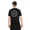 Matrix Large Fade Logo Černo-Šedá Polokošile XL