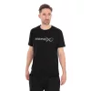 Matrix Large Fade Logo Černo-šedé tričko 3XL