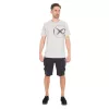 Matrix Large Mesh Logo Šedá Polokošile S