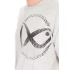 Matrix Large Mesh Logo Šedá Polokošile S