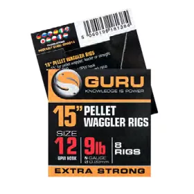   Guru Bait Band Ready Rig 15 předvázaný háček - 38 cm - 18 GPW - 0,15mm