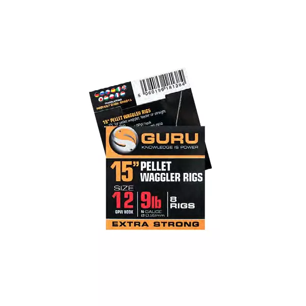 Guru Bait Band Ready Rig 15 předvázaný háček - 38 cm - 18 GPW - 0,15mm
