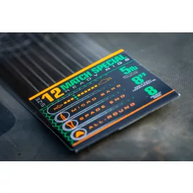   Guru Match Special Rig 12 Protihrotový, lopatkový monofilní předvázaný háček 8ks