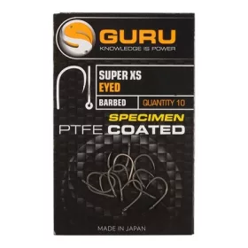Guru Super XS Size 18 (Barbless/Eyed) - háček