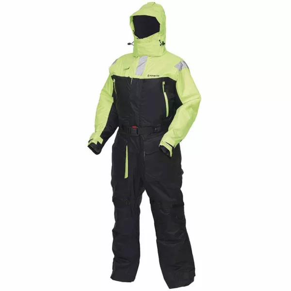 Kinetic Guardian Flotation Suit Black Lime Termo oblek M