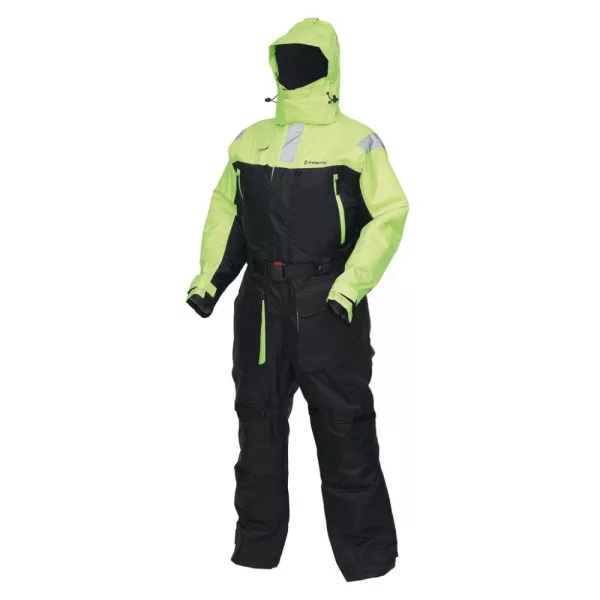 **Kinetic** Guardian Flotační oblek Černo-limetková Termooblečení S