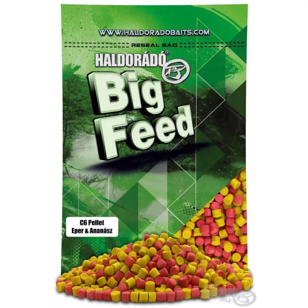 Haldorádó Big Feed - C6 Pellet - Jahoda & Ananas