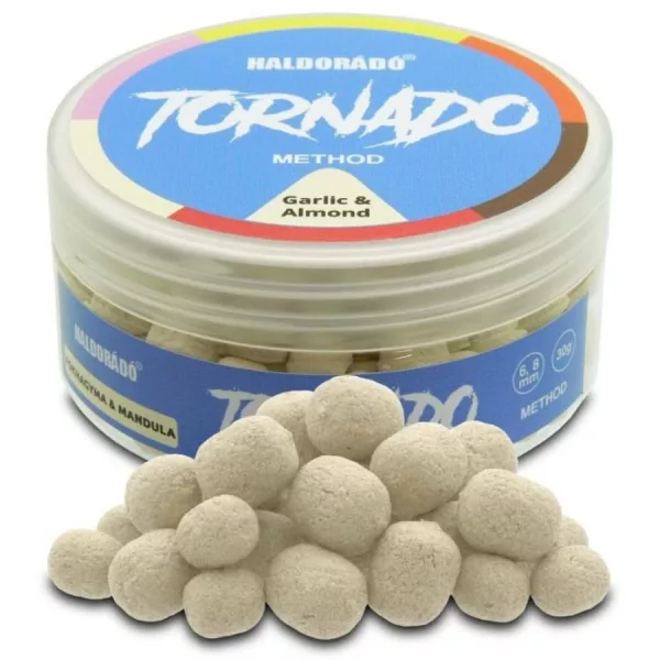 Haldorádó TORNADO Method 6, 8 mm - Česnek a Mandle
