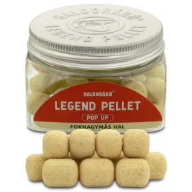   Haldorádó Legend Pellet Pop Up Česneková Ryba 50gr 12-16mm