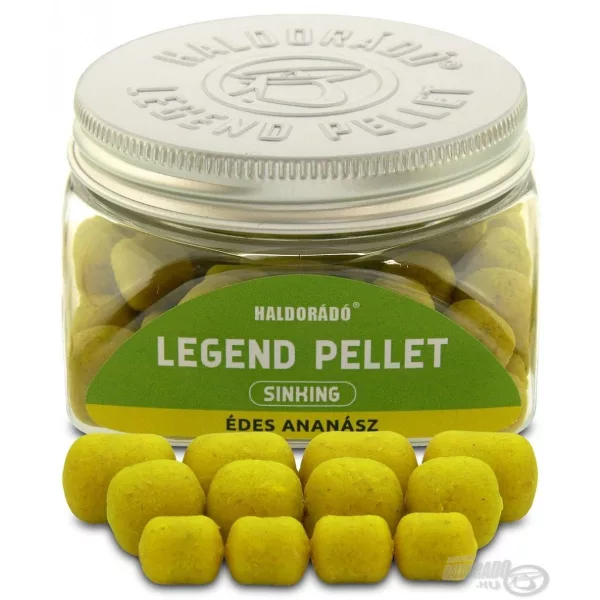 Haldorádó LEGEND PELLET Sinking 8, 12, 16 mm - Sladký Ananas