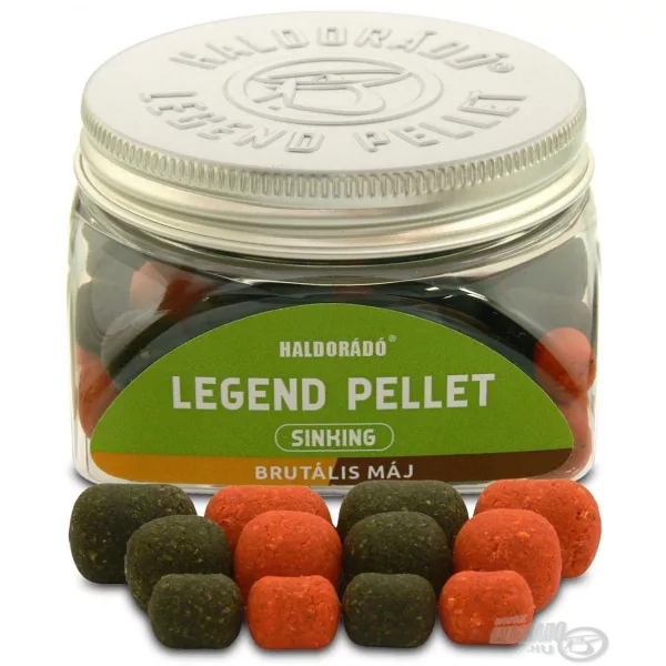 Haldorádó LEGEND PELLET Sinking 8, 12, 16 mm - Brutální Játra