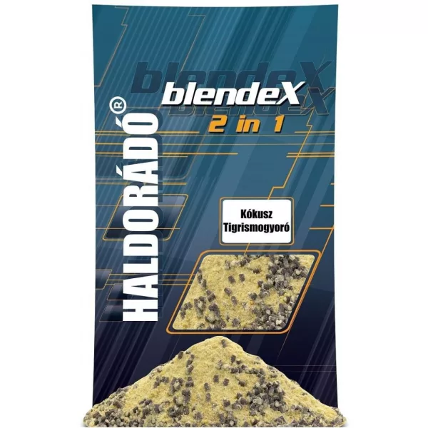 Haldorádó BlendeX 2in1 Kokos+ Tygrní ořech Krmná směs 800gr