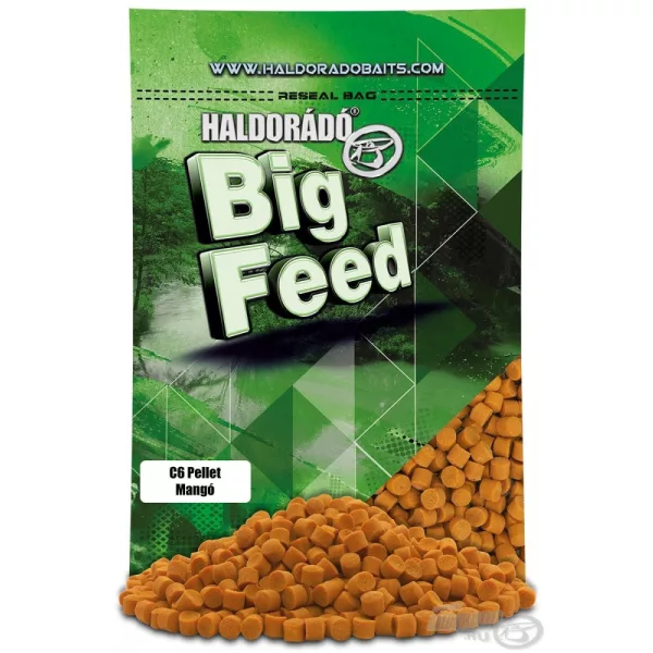 HALDORÁDÓ Big Feed - C6 Pellet - Mango 800 g